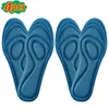 Женские носки 2/4pcs пена памяти Ортопедические стельки для обуви Антибактериальная дезодоризация Пота