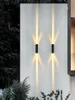 Utomhusvägglampor 6W upp ner smal stråle LED Vattentät verandeljus Spotlight Garden Corridor Villa framför dörren2643093