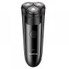 Shavers 전기 면도기 방수 젖은 마른 듀얼 수염 트리머 USB 충전식 부동 면도 hine 얼굴 명확한 클리퍼 면도기 남성용