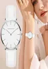 Hannah Martin Casual Ladies Watch With Leather Strap Waterproof Women Watches Silver Quartz Wrist Watch White Relogio Feminino 2101917811