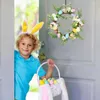 Decorative Flowers Spring Wreaths For Front Door Wall Decor Easter Wreath 17 Inch Home