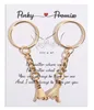 Coppia Key Chain Anniversary Keychain Ladies Men