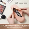 Sac de poche de brosse de maquillage de voyage portable Soft Magnetic Silicone Makeup Brush Brush Boîte pour le stockage cosmétique