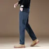 Spring Autumn Mens Cargo Work Pants 97%Bomull Tjock Fast Color Wear Korean Gray Casual Trousers Man Plus Size 38 40 240328