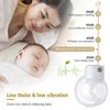 PFLX BreastPumps S12 draagbare elektrische borstpomp stille onzichtbare handsvrije handsvrije borstpomp comfort Melk verzamel Melktrekkracht gemakkelijk draagt 240413