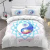 Zestawy pościeli Yin i Yang Tai Chi Balance Duvet Cover 2/3 sztuki Teens Boys Bracforter Niestandardowy kołdra poduszka