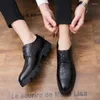 Casual Shoes Men Business Lace Up Formal Leather Mens Fashion Dress Classic Italian Oxford Zapatos Hombre