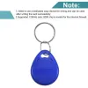 Keychains High Quality RFID Proximity 125KHz Blank Chip Copy Writable T5577 EM4305 Token Tag Keychain Card For Door Entry Access Control