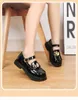 Crianças meninas sapatos princesas Baby Sofol Solar Shoes Black Sapates Sapatos 26-36 P5HR#