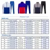 Pants Customize New 6808 Unisex Tracksuits Adult Kid Sports Running Training Suit Sportswear Child Full Zipper Jacket Pants Set