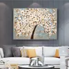 Rich Tree Flower Leaf Posters Canvas Painting Landscape Modern Home Decor Prints Wall Art Pictures For Living Room171i