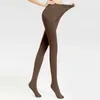 Vrouwensokken 80D/120D Spring herfst dunne panty's elastische hoge taille zijden kousen stevige kleur slanke leggings scheurbestendige panty