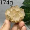 Dekorative Figuren natürliche Kristall Cluster Blume Quarz Ananas Mineralprobe Original Edelstein Sammlung Steinheilung