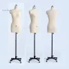 Sewing Tailor Mannequin Female Upper Body Mannequins Clothing Design Teaching Props Model Adjustable Bracket Can Vertical Pin R