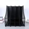 Hooks Organizer Frame Informatierek geen installatie Multifunctionele grote capaciteit Desktop Office Supplies Black