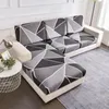 Chair Covers 1pc Elastic Printed Sofa Seat Cushion Cover Stretch Spandex Couch Slipcovers Washable Removable 1/2/3/4 Seater Protector