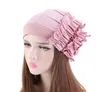 Beanieskull Caps Fashion Chemo Hat Turban for Women Floral Decro Headwear Beanies Hiar Loss Cancer Cap Ladies Bandana Muslim Head56034537