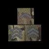 IR Infrarot Reflexionstaktische Moral Patches Level 1 2 Hakenschleife Schulter Applique Uniform Armband Militärrang Embleme