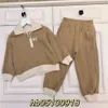 Kadın T-Shirt Erken Sonbahar/Kış Erkek Kızlar Sweater Set İki Parçalı Pantolon Elastik Kemer Akademisi Stili
