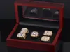 Hela fina högkvalitativa semesteruppsättningar Super Bowl Cowboys 1995 Award Ring Men039S Ring Smycken Set 5Piecelot1723190