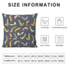 Kudde Chub Geckos i Dark Grey Throw Decorative Cover för vardagsrummet Soffa