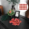 装飾的な花60 PCS人工オフィスライフのようなきれいな装飾花嫁の花束ウェディングシミュレーションシルククリエイティブプロップ