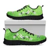 Casual Shoes InstantArts Green Dragonfly Design Brand Fashion Flower Print Basket/Walking Flats utomhus Sport Zapatillas