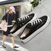 Scarpe casual Drag tela femmina 2024 estate pigro no tallone Una versione coreana del pedale di selvaggio