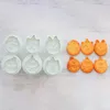 Baking Moulds Mold Die Spring Three-dimensional Utensils Food Supplement Tool Pastry Hand Press Easy Launch Christmas Cookies