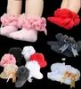 5paiys10pcs 26y Kids Dutu Носки короткие девочки для девочек Sock Princess Silk лента Bowknot кружев