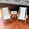 1: 6 Puppenhaus Miniaturtisch Tee Klappbarer Tisch Couchtisch Endtisch Modell Möbel Dekor Spielzeugpuppenhauszubehör