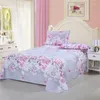 Set di biancheria da letto da stampa concisa tela da letto morbida aloo di cotone fiore cover cover cuscinetti inverno inverno tessuti inverno inverno