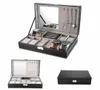 8 Slot Watch Box PU Leather Box Jewelry Case Storage Organizer Space Saving8634955