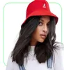 Fashion Kangol Kangaroo Ricamo del marchio Fisherman Hat Dome Asciugamano Women039s Hatt Panama Lady Cap Internet Celebrity Bob 4525209