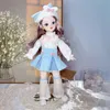 avec des vêtements bjd poupées 3d yeux simulés œil simulé la charnière oculaire poupée 30 cm joints amovibles joints amovibles Doll Kids Toy