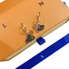 Золотые серьги бренд кожаные дизайнерские высококачественные серьги Высококачественные ювелирные серьги аксессуары