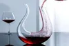 Home Wine Decanter Crystal Glass Wine Entlüftel Carafe 100 Hand geblasen Weinebreather Carafe Wine Lerator Accessoires mit breiter Basis7820301