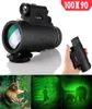 100x90 SPYGLASS MILCETING NIGHT VISION OPTICS SCOPE HD TELESCOPE MONOCULL