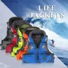 Life Vest Buoy L-XXL Professionele reddingsvest Visvest Polyester Veiligheid Veiligheid Veiligheid Jas Verkeer Life Vest Zwemmen Roeien Driftq240412