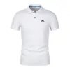 2024 Été Mens Lindeberg Golf à manches courtes Polo Mesh Mesh Tops Business Business Fashion T-shirt pour hommes 240412