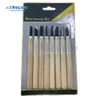 3/6/8/10/12pcs Professional Wood Carving Chisel Knife Hand Tool Set For Basic Detailed Carving Woodworkers Gouges DIY Tools