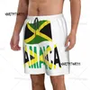 Short masculin Summer Mens Swwear Beach Board Briefs pour l'homme Jamaica Swimming Trunk Beachwear