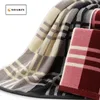 Serviette Soarin Coton Plaid rayé ABSORNE MAIN TOALHAS DE ROSTO FACE HANDDOEK 35X75CM BANHEIRO