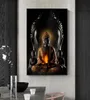 Canvas Painting Wall Posters and Prints Modern Buddha Wall Art Pictures For Living Room Decoration Dining Entrance el Home Dec247T7809313