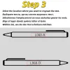 PENEN 50 PCS Metal Gift Advertentiepen aangepast Logo Student Stationery Office Ballpoint Lettering Naam Promotionele pen Groothandel