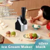 Makers Ice Cream Machine Automatisch fruitijsmaker Huishoudelijke Milkshake Maker Milkshake Maker Frozen Dessert Maakgereedschap Yoghurt Squeezer Hot Sale