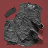 T-Shirts Sleeveless Sport T Shirt Men Fitness Tops Mesh Camo Running Tshirt Gym Shirt Quick Dry Sports TShirt