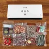 Машина Portable Compact Compact Simple Operations Vacuum Sealer Sealer Machine для домашнего сохранения пищевых продуктов белый ABS Kitchen Tools