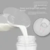 Permutas de pecho Manual de alimentación de leche de bebé Partido Barra Colector de mama Corrección automática Bombas de silicona de leche materna PP BPA Free 240413