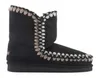 Stivali eskimo 24 3d over -iniet women neve pecora pecora in pelle fatta a mano in lana flat boot caviglia 2210131417522